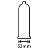 Secura Condoms Préservatifs fins Extra Feel 53mm x12